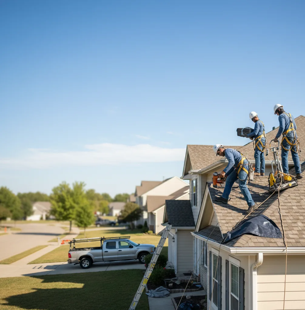 Roof Repair in Stanley